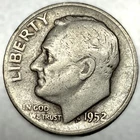 New Listing1952-D Roosevelt Dime - Circulated Condition - 90% Silver - US Coin - 3951