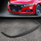 UNIVERSAL 68" FRONT BUMPER LIP FLAT UNDER PANEL SPLITTER SPOILER PLATE DIFFUSER