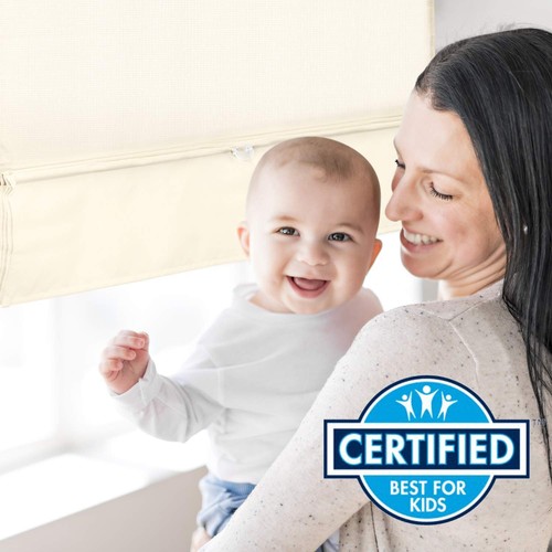 CHICOLOGÍA Cortinas Romanas para Ventanas, Pertallas para Ventanas para Hogar, Cortinas Romanas,... - Imagen 5 de 7