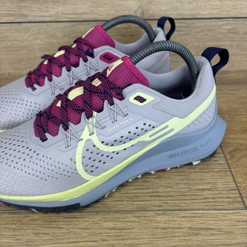Nike Shoes Women’s Size UK 5 React Pegasus Trail 4 Trainers Running Multi Colour - Picture 8 of 10