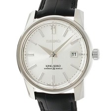 Wristwatch SEIKO SDKA001 King Seiko Silver 38mm Stainless steel Automatic USED