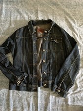 Vintage Fall Y2K GAP 1969 Distressed Blue Denim Womens Jean Jacket LTD Edition M