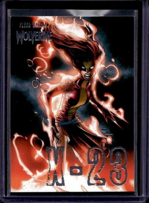X-23 2023 Fleer Ultra Marvel Wolverine #X-8