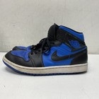 Nike Black/Blue/White Solid High Top Athletic Sneakers Women Size 7.5 — photo 1