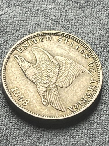 1858 FLIEGENDER ADLER CENT (#145) - Bild 3 von 10