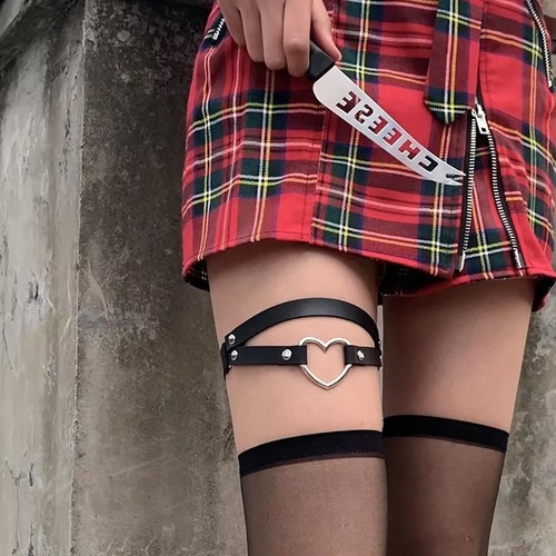 1Pcs Women Leg Loop Leg Garter Belt Punk Gothic Accessories - Picture 7 of 21