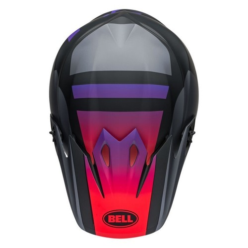 Bell Adult's MX-9 MIPS Dirt Bike Helmet Alter Ego Matte Black/Red - Small - Picture 8 of 8