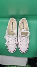 Unisex Converse Chuck Taylor Mens 6.5 Women 8.5 Low Optical White (M7652) 👍