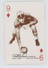 1963 Stancraft Playing Cards Red Back Mel Hein #9D HOF