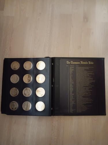 Thomason Medallic Bible Franklin Mint Edition Incomplete Set Of 59 Bronze Medals - Bild 9 von 10