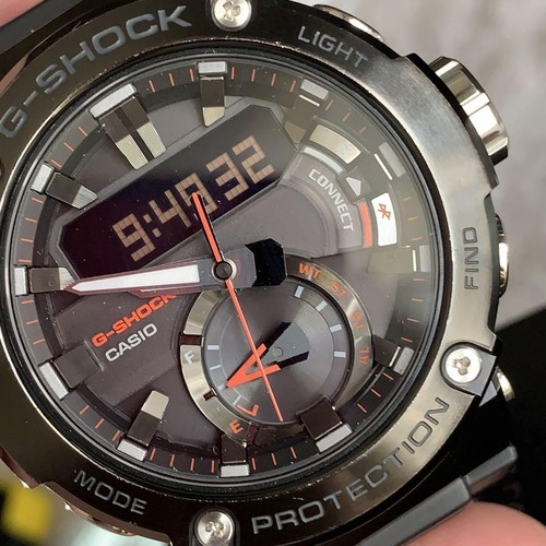 Casio G-SHOCK GST-B200 Metal Black Tested Stylish Men's Watch