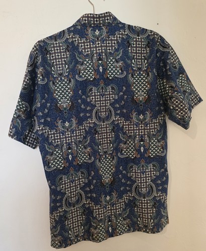 Batik Art Of Malaysia camicia manica corta grande - Foto 5 di 9