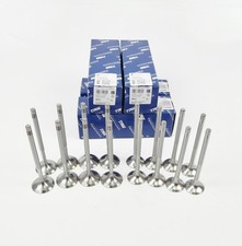 TRW 8x Válvula de Admisión + Salida para Audi Seat VW 1.4 1.6 16V TSI TFSI