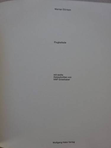 Dürrson - Flugballade - Bild 2 von 5