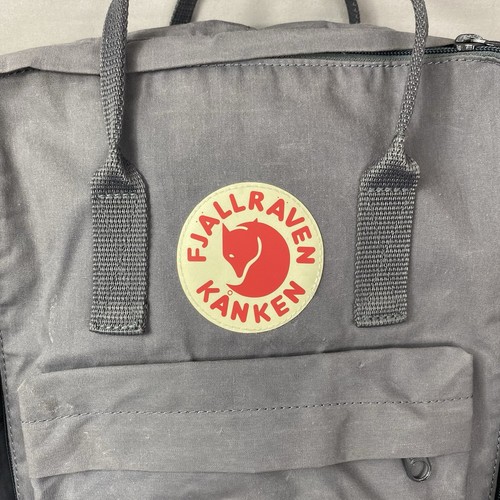 Fjallraven Kanken Everyday Classic Backpack - Super Gray Bag Satchel Pack 23510 - Picture 7 of 10