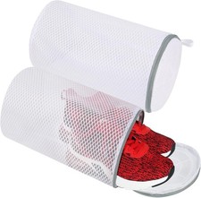 Shoe Washing Machine Bag 2 Pack Honeycomb Mesh Laundry