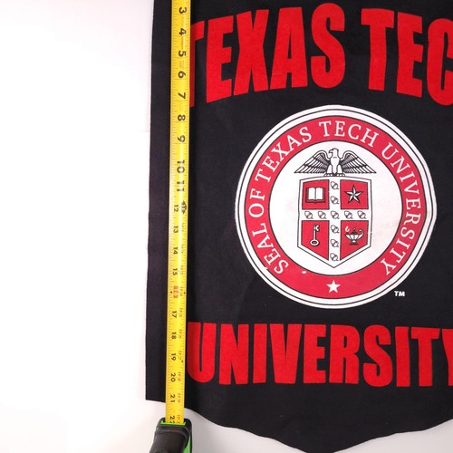 VTG Texas Tech University Raider Felt Wall Banner Collegiate Pacific Pennant USA - Picture 5 of 7