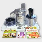 Magic Veggie Bullet VB-101 Electric Spiralizer Food Processor With Blades Bundle