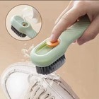 Shoe Cleaning Brush with Soap Dispenser – Soft Bristle (drop shipping)