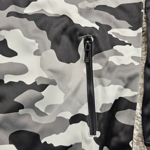 NWD Ecko Unltd Mens Track Jacket Full Zip Pockets Logo Camouflage Size Large - Picture 10 of 15