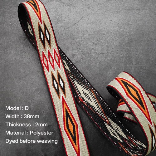 Correas Trenzadas Poliéster Algodón Correas Tejido Asa Tejido Bolso de Hombro Cinturones - Imagen 14 de 23