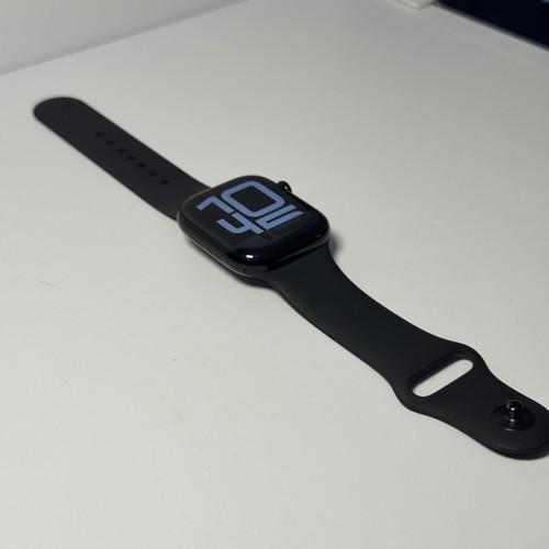Apple Watch Series 10 Aluminum Case 42mm (GPS + Cellular) Black - Photo 2 sur 7