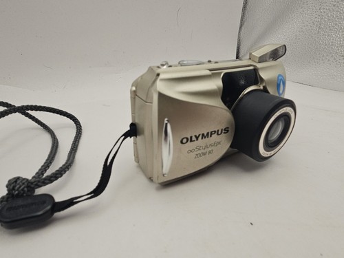 Olympus Stylus Epic Zoom 80 MJU II 35mm Point & Shoot Camera - Tested - Picture 3 of 9