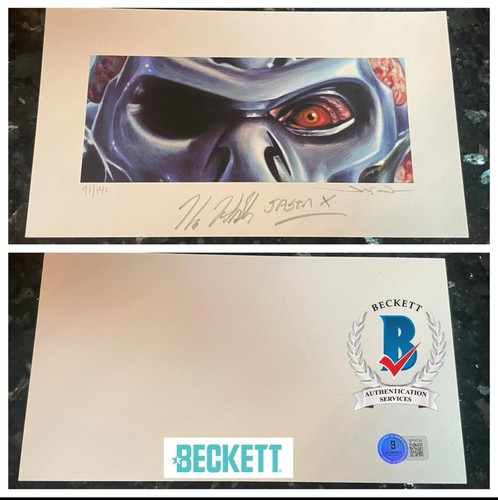KANE HODDER signierter JASON X Jason Edmiston Druck 91/140 EWAF