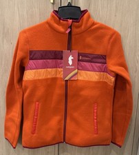 NWTs Cotopaxi Kids  Teca Fleece Jacket. Sunburn. Large