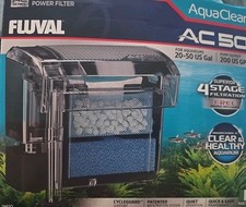 Fluval AquaClear AC50 Power Filter for Aquariums 20-50 Gallon NEW