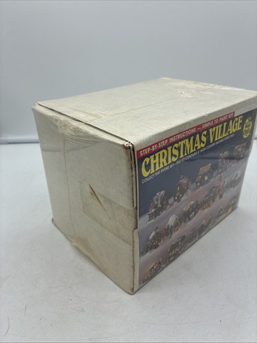 Wee Crafts Weihnachtsdorf Schlittschuhteich unbemalt Leuchtset 21594 Neu - Bild 10 von 11