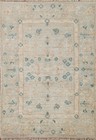 Vegetable Dye Oushak Oriental Accent Rug Foyer Hand-made Turkish Carpet 2x3