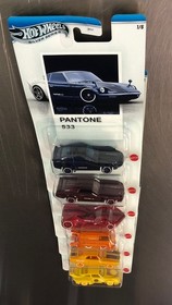HOT WHEELS 2026 PANTONE SILVER SERIES ( SET OF 6 ) MUSTANG BOSS CAMARO NISSAN
