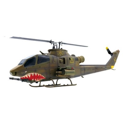 Yu Xiang F112S AH-1 Cobra Scale GPS Helicopter - Weathered Green