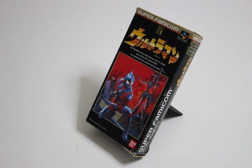 Ultraman Nintendo Super Famicom Game Software BANDAI, 1991 in Box with Manual - Picture 17 of 19