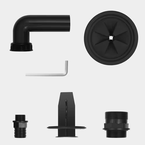 Grinder 3/4 HP Continuous Feed Garbage Disposal with Sound Reduction and Power C - Picture 8 of 12