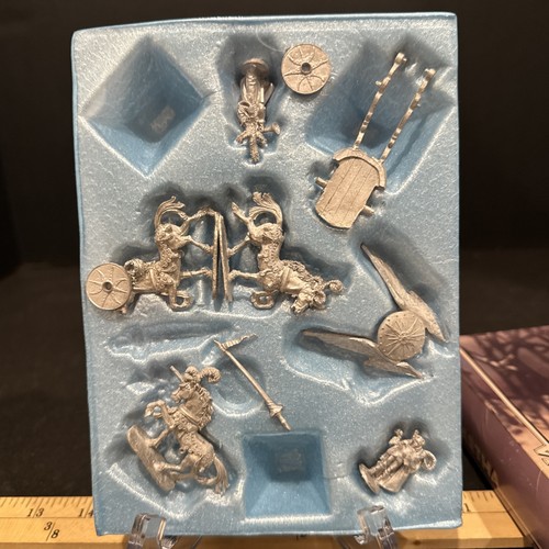Ral Partha Elf Chariot, 25mm Metal AD&D Warhammer Elves Vintage 02-020 - Picture 2 of 17