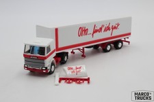 Herpa Scania 142 V8 Koffersattelzug 2a/2a rot/weiß "Otto… find ich gut" 1:87 /H2