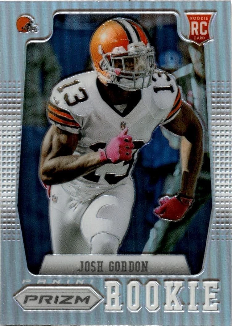 2012 Panini Prizm #250b Josh Gordon Great!!