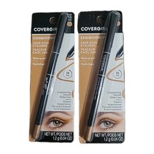 2 Covergirl Exhibitionist 24-hr Kohl Eyeliner Waterproof # 400 Gold Metallic NEW