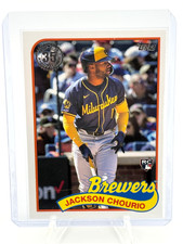 Jackson Chourio - (RC) - 2024 Topps Update, 35th Ann. '89 - Brewers, #89US44