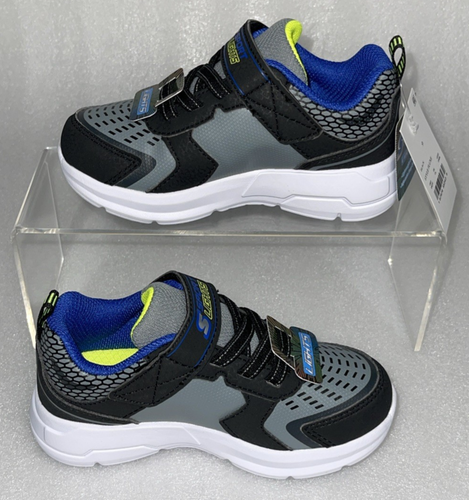S Sport By Skechers Fluxe Sneakers Light Up Stretch Laces Toddler Boys Size 9 - Picture 2 of 20