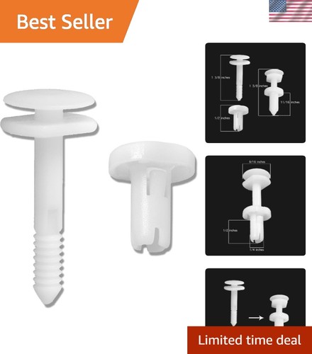 GM Replacement Clips - 50 Pcs Nylon Door Panel Clips for Various Models - Foto 1 di 9