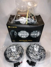KC HiLiTES 150 Apollo Pro Universal Wide Angle 6” Fog Beam Lights Pair Kit