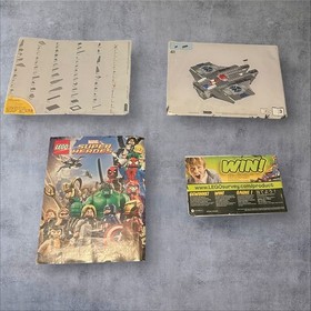 LEGO INSTRUCTION MANUALS for Quinjet Aerial Battle Marvel Super Heroes 6869