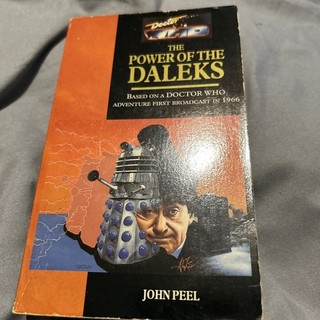 Doctor Who: The Power of the Daleks John Peel Target Edition Paperback 1993