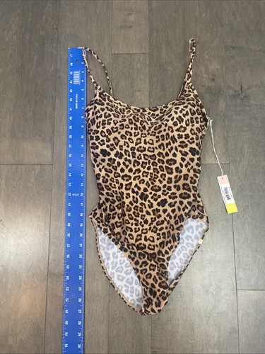 Summersalt Women's The Classic One-Piece Swimsuit Leopard Print Size 8 NWT - Picture 5 of 8