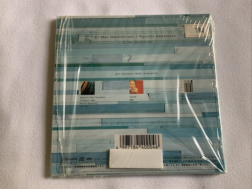 RYUICHI SAKAMOTO El Mar Mediterrani 1997 - CD - güt GTBC-0004 Free Shipping - Imagen 2 de 2