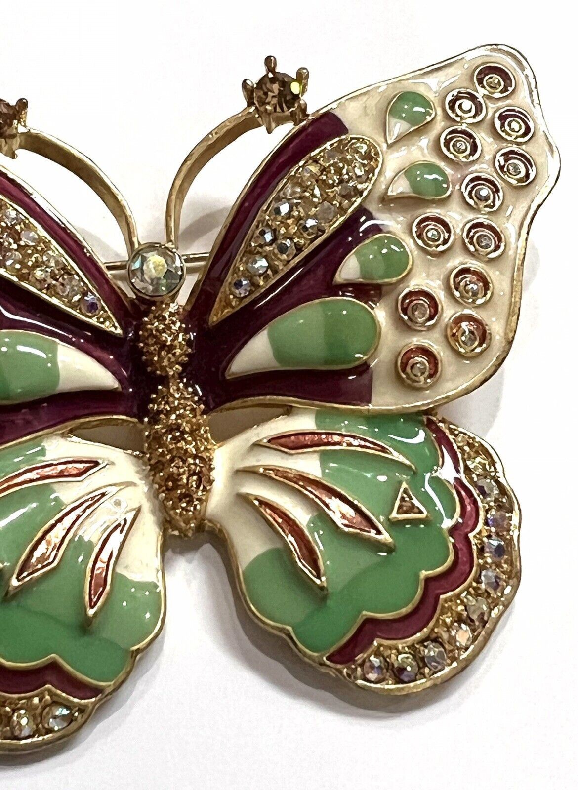 KJL KENNETH J. LANE Large Enamel and Diamante Cry… - image 5