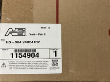 Parker HVAC MERV 14 RS-904 1154904 24X24X12 VARI-PAK S BOX STYLE AIR FILTER